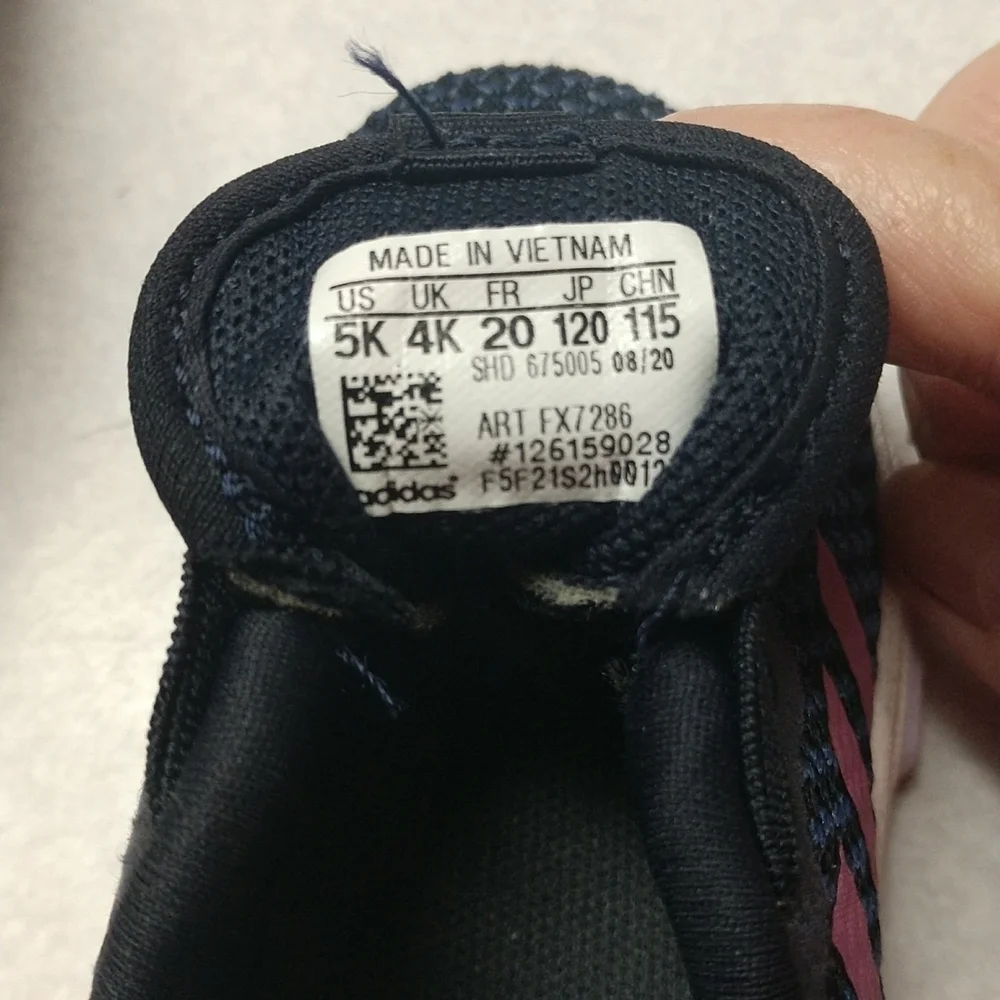 Adidas Racer Little Kids Sneakers Size 5k